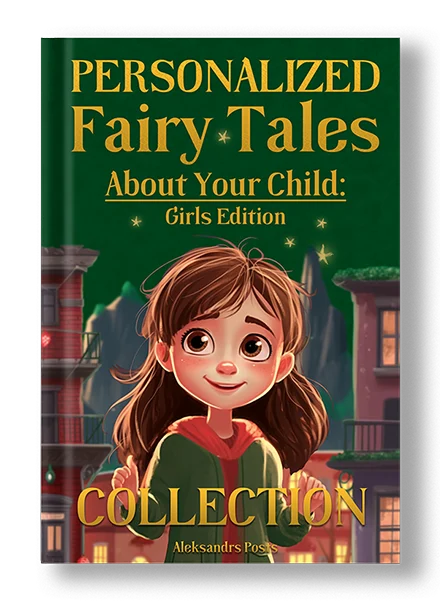 book cover of personalized fairy tales about your child girls edition